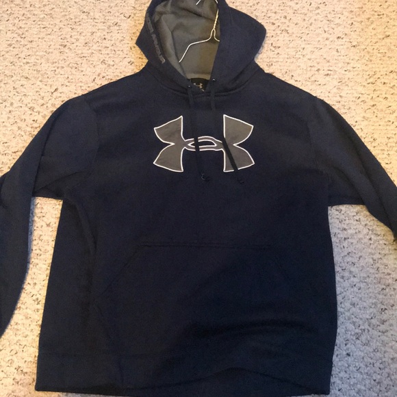 navy under armour hoodie